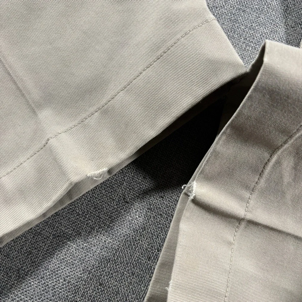 Brooks Brothers Hudson Advantage Chino Mens 40x32 Khaki Flat Front Cotton Pants